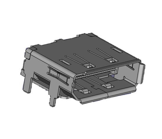 282-2021NA0251 DISPLAYPORT SMT 20P母座无弹片1U